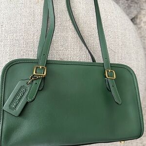 Coach Swing Zip In Hunter Green